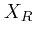 $ X_R$